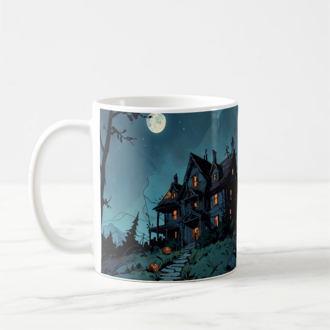 Caneca De Café Casa com Terreno Traiçoeiro e Luz Porca (Esquerda)
