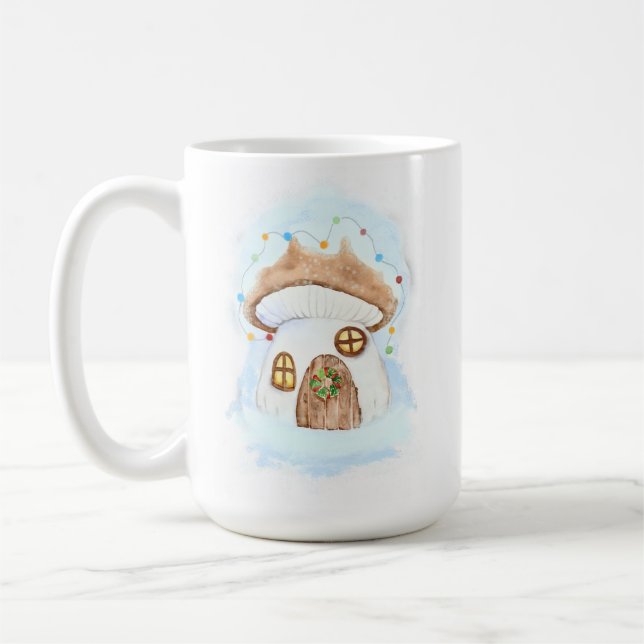 Caneca De Café Casa de Contos de Natal (Esquerda)