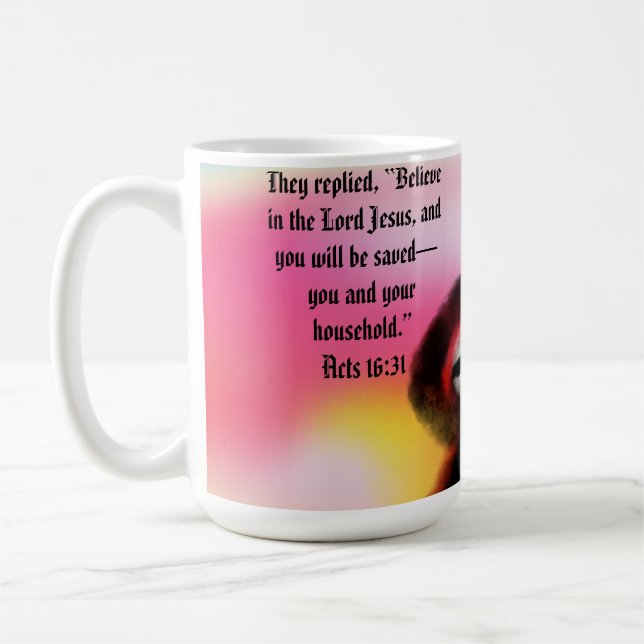 Caneca De Café casa de jesus  (Esquerda)