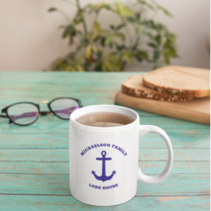 Caneca De Café Casa de Lago Náutica