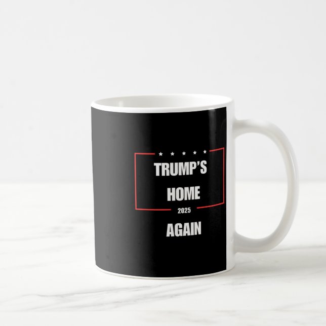 Caneca De Café Casa de Trump Novamente 2025 (Direita)
