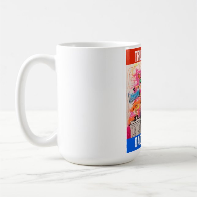 CANECA DE CAFÉ CASA DO PAI TRUMP 2024 (Esquerda)