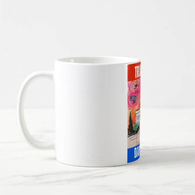 CANECA DE CAFÉ CASA DO PAI TRUMP 2024 (Esquerda)