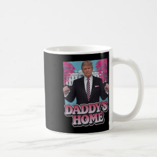 Caneca De Café Casa do Papai Leva a América Ck Engraçado Rosa Don