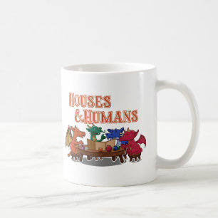 Caneca De Café Casa E Humanos, Roleplay Mug DnD Mug