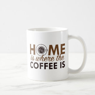 Caneca De Café Casa É Onde Está O Café