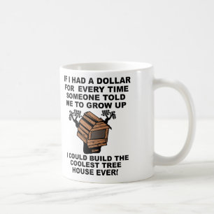 Caneca De Café Casa na Árvore Cresça