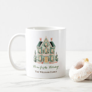 Caneca De Café Casa Personalizada para Feriados Festivos Mug