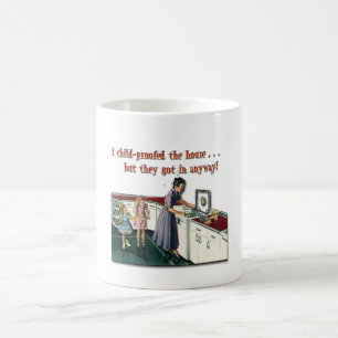 Caneca De Café Casa sem perigo para as crianças