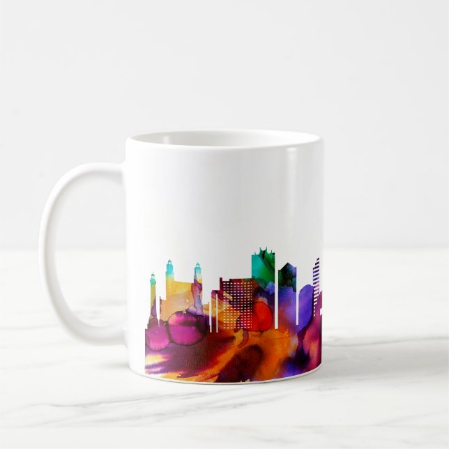 Caneca De Café Casablanca Skyline (Esquerda)