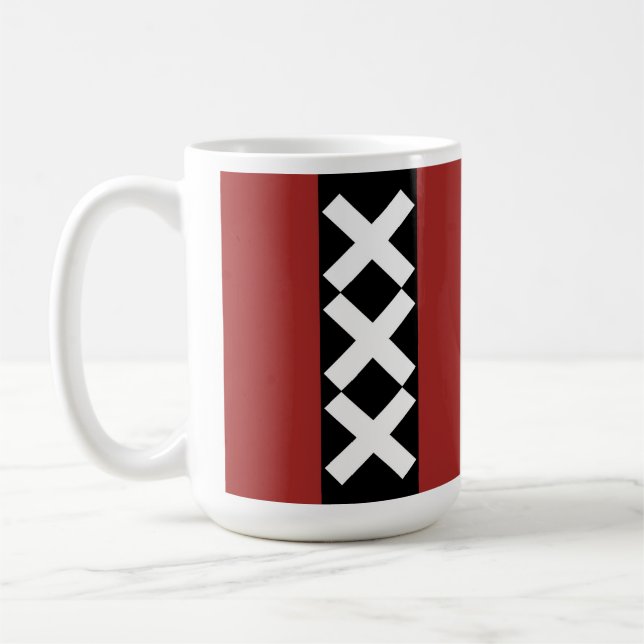 Caneca De Café Casaco de Amsterdão de braços (Esquerda)