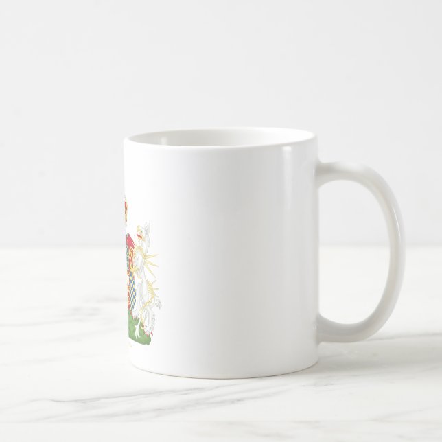 Caneca De Café Casaco de Armas Anne Bolena (Direita)