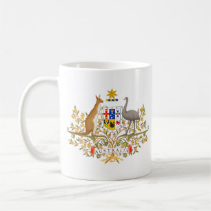 Caneca De Café Casaco de Armas da Austrália