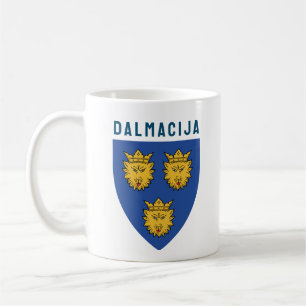 Caneca De Café Casaco de Armas da Dalmácia, Croácia