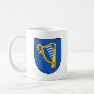 Caneca De Café Casaco de Armas da Irlanda