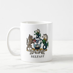 Caneca De Café Casaco de Armas de Belfast