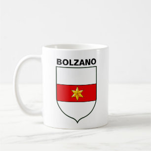 Caneca De Café Casaco de Armas de Bolzano, Itália
