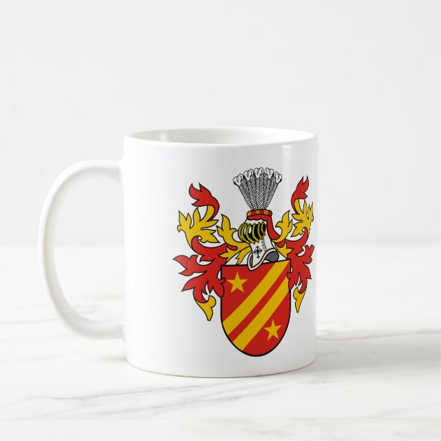 Caneca De Café Casaco De Armas De Buonaparte (Esquerda)