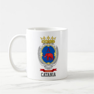 Caneca De Café Casaco de armas de Catânia, Sicília