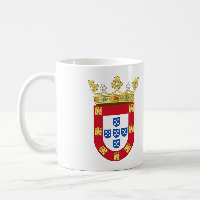 Caneca De Café Casaco de Armas de Ceuta (Esquerda)