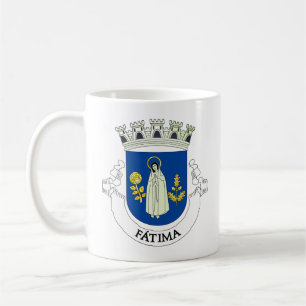 Caneca De Café Casaco de Armas de Fátima, Portugal