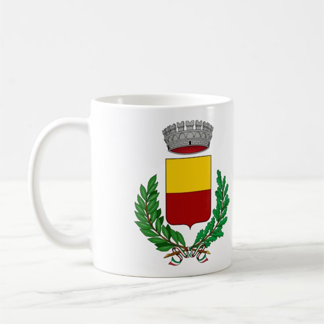 Caneca De Café casaco de armas de Gemona del Friuli (Esquerda)