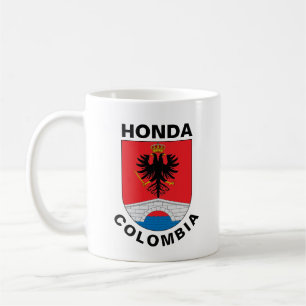 Caneca De Café Casaco de Armas de Honda (Tolima), Colômbia