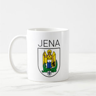 Caneca De Café Casaco de Armas de Jena - Thüringen, ALEMANHA