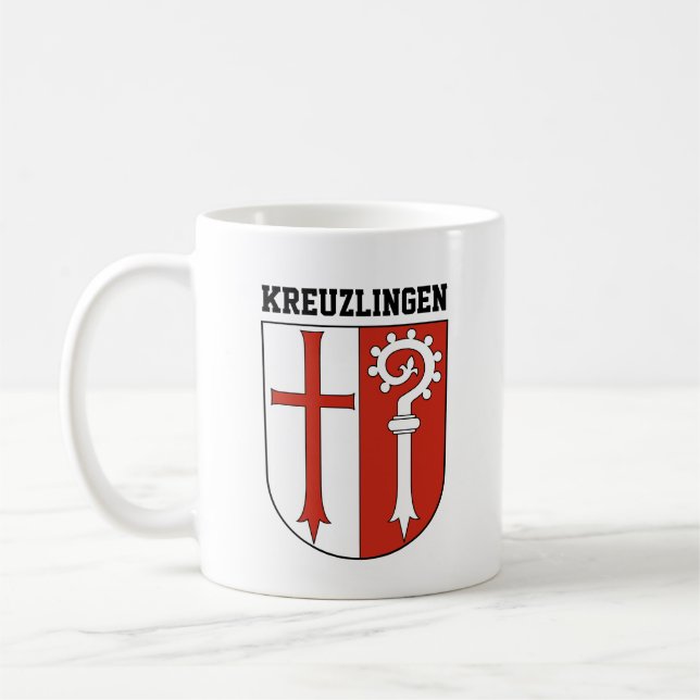 Caneca De Café Casaco de Armas de Kreuzlingen, Suiça (Esquerda)