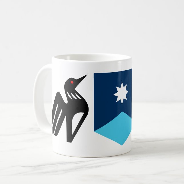 Caneca De Café Casaco de Armas de Minnesota (Frente Esquerda)