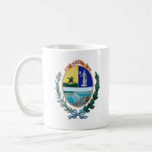 Caneca De Café Casaco de Armas de Salto, Uruguai