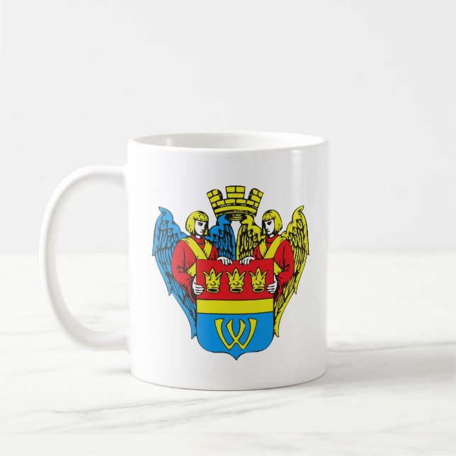 Caneca De Café Casaco de armas de Vyborg, Rússia (Esquerda)
