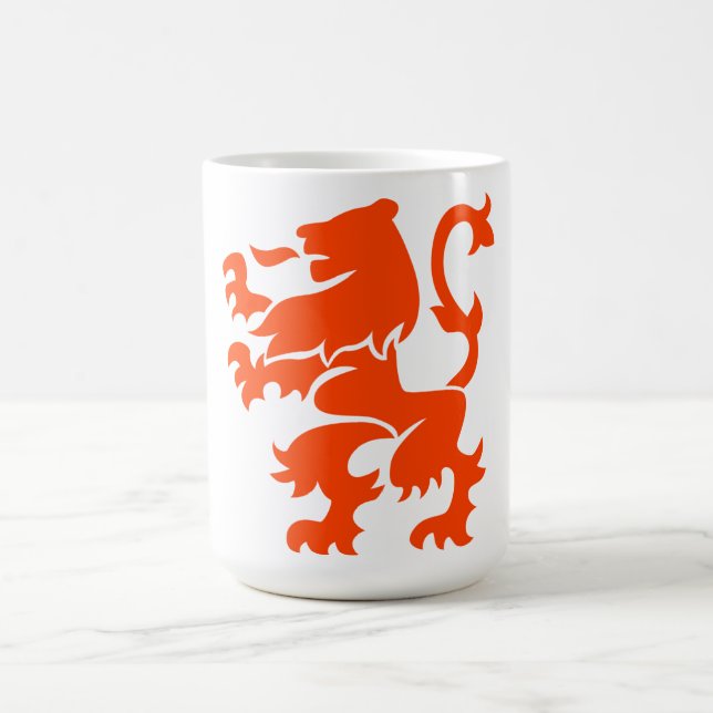 Caneca De Café Casaco de armas do Leão Holandês (Centro)
