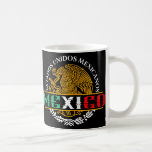 Caneca De Café Casaco De Braços Da Águia Mexicana Aguila Escudo N