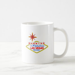 Caneca De Café Casado Em Las Vegas Mug