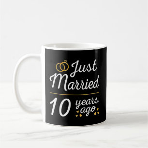 Caneca De Café Casados há 10 Anos II