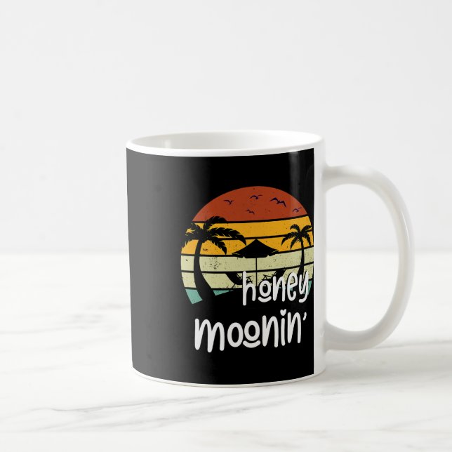Caneca De Café Casais Casados Combinando Lua de Mel Férias (Direita)