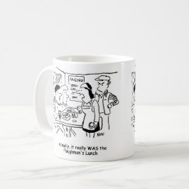 Caneca De Café Casais dizem que comeram o almoço do Plowman