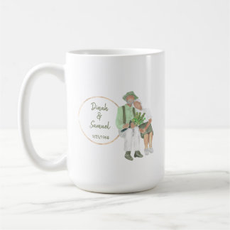 Caneca De Café Casal Antigo Personalizado Aniversário Gift Mug