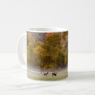 Caneca De Café Casal de Elk Clássico de Folga