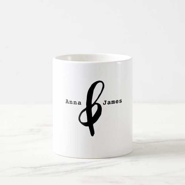 Caneca De Café Casal Jumbo Ampersand Coffee Mug (Centro)