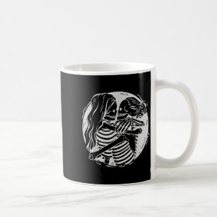 Caneca De Café Casal lésbico Orgulho Lgbtq Esqueletos Beijando Va