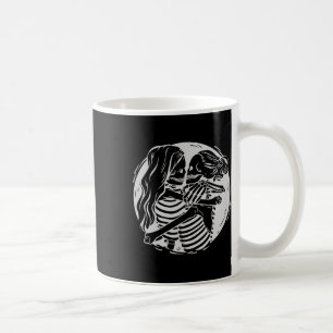 Caneca De Café Casal Lgbtq Orde Skeletons beijando Valen