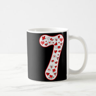 Caneca De Café Casal Número 7 Fantasia Duo 67 Meme Seis Sete Vale