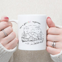Casal Personalizado, Casal Mug, Camping Mug