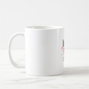 Caneca De Café Casal Presente Pequena Miss Coração