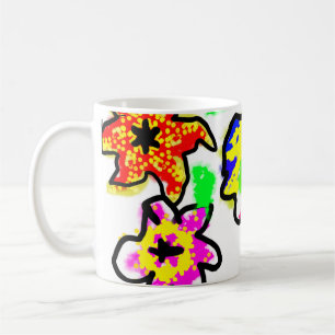 Caneca De Café Casamento de Aves Humosas