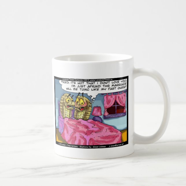 Caneca De Café Casamento de Cobra Presentes e Camisetas Divertido (Direita)