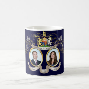 Caneca De Café Casamento do Will+Kate, cor de fundo do MEU!!