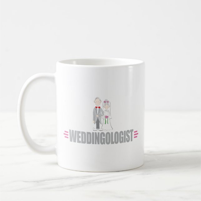 Caneca De Café Casamento Engraçado (Esquerda)